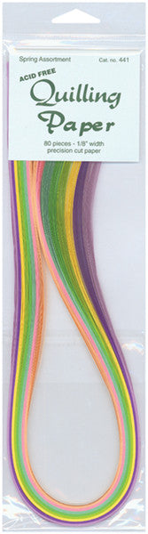 Quilling Paper Spring - 80 Ct