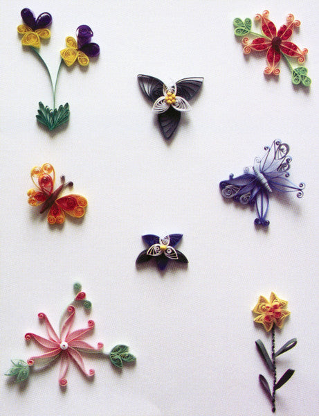 Quilling Kit -Flowers/Butterflies