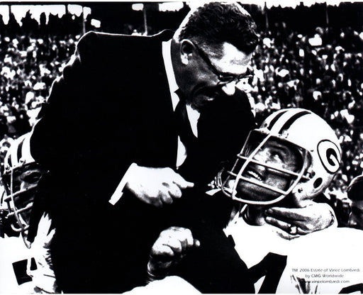 Vince Lombardi and Jerry Kramer 16x20 Photograph