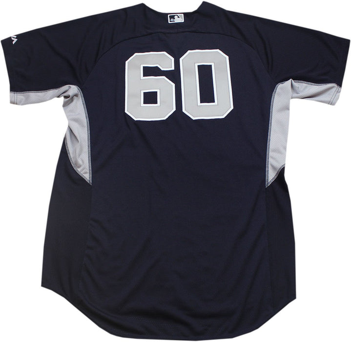 Gary Tuck  Jersey - NY Yankees 2014 Spring Training Team Issued#60 Road BP Top (HZ102047) (Size 50)