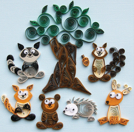 Quilling Kit - Forest Buddies Theme