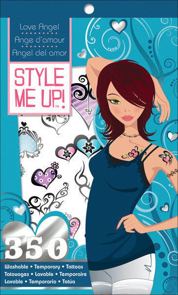 Style Me Up Washable Tattoos - Love Angel