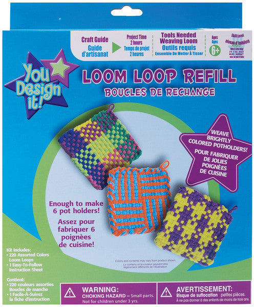 You Design It Loom Loop Refill Kit