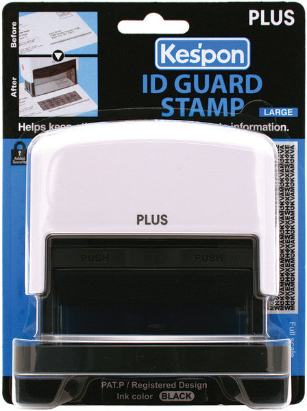 Kes'pon Large ID Guard Stamp - White