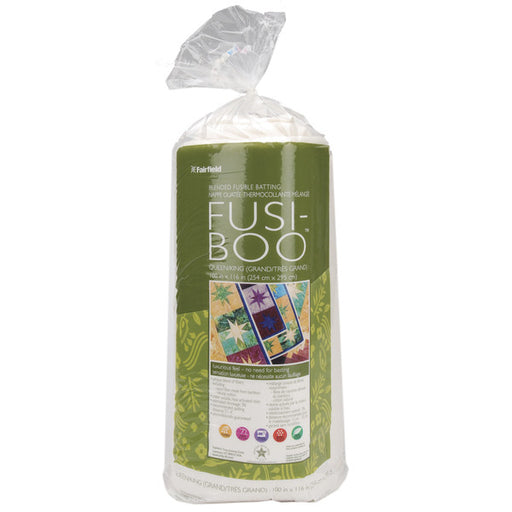 Fusi-Boo Bamboo Fusible Batting -Queen/King Size 1