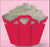 Baking Cups Eyelet with Hearts - 15 Ct