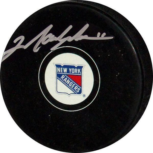 Mark Messier Signed New York Rangers Autograph Puck