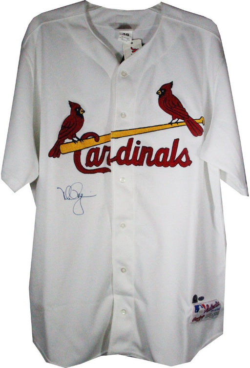 Mark McGwire Rawlings White Cardinals Jersey (No Number on Back)