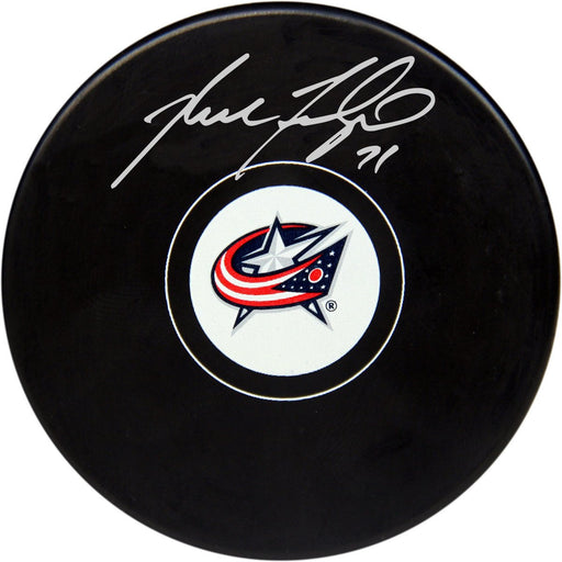 Nick Foligno Signed Columbus Blue Jackets Puck