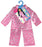 Doll Clothes Leopard Pajamas - Pink/White