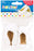 Doll Clothes Slippers - White