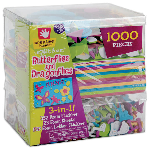 3-In-1! Foam Kit - Butterflies & Dragons