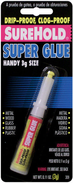 Drip and Clog Proof Super Glue - 0.11 oz.