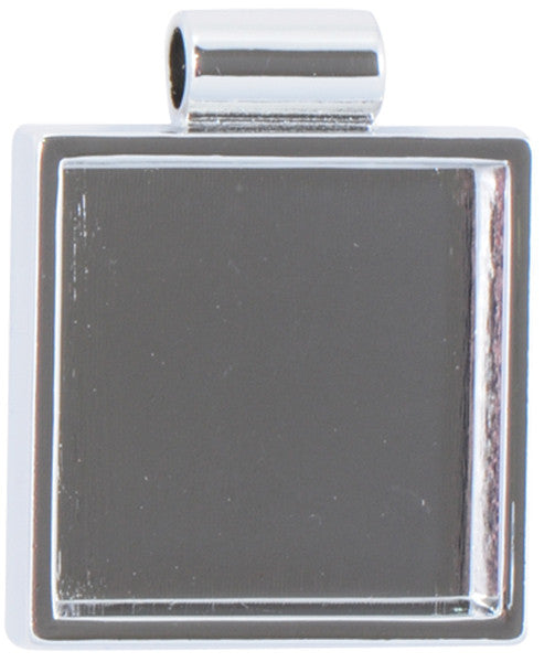 Lisa Pavelka Silver Plated Bezel - Square