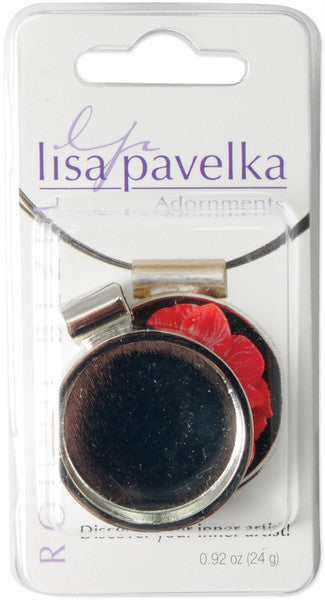 Lisa Pavelka Silver Plated Bezel - Round