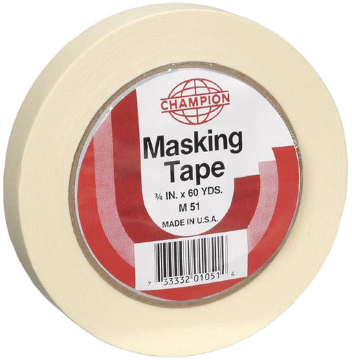 Masking Tape - 0.75" x 60 Yards