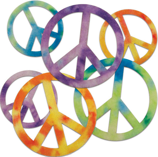 Peace Signs Stick It Felt Shapes - 24 Ct