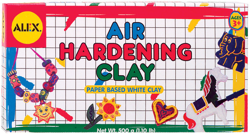 Air Hardening Clay White - 1 lb.