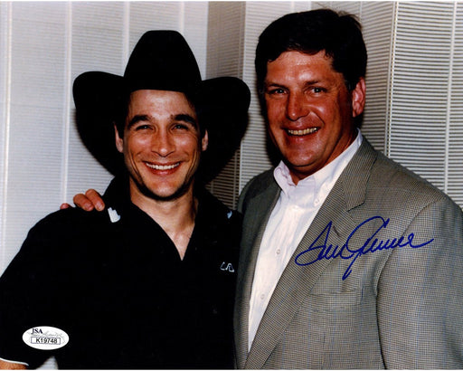 Tom Seaver signed horizontal with Clint Black 8x10 (JSA)