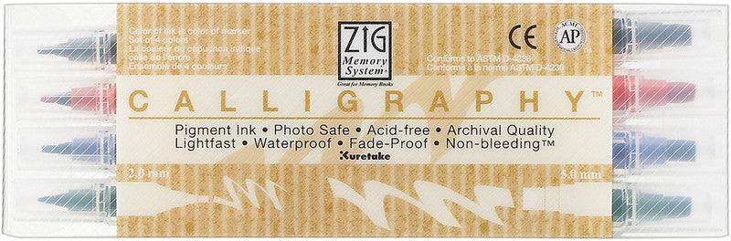 Calligraphy Marker 4/Pkg