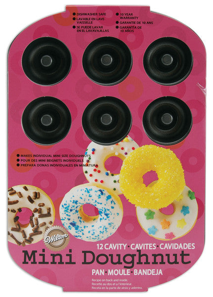 12 Cavity Mini Doughnut Pan - 10" x 7"