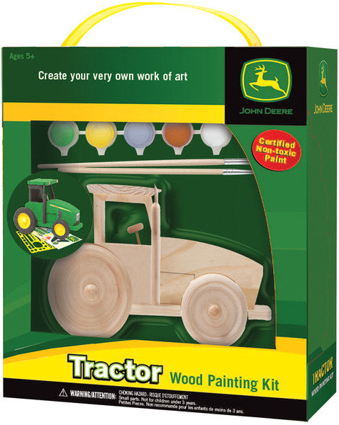 Large Wood Paint Kit-John Deere Tractor