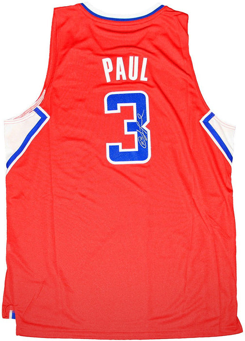 Chris Paul Los Angeles Clippers Swingman Signed Red Jersey