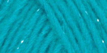 Red Heart Shimmer Yarn-Turquoise