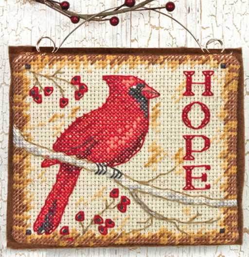 Hope Ornament Counted Cross Stitch Kit