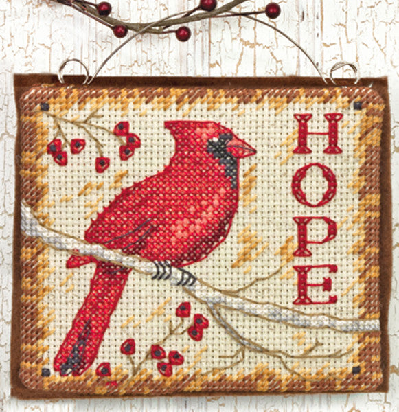 Hope Ornament Counted Cross Stitch Kit
