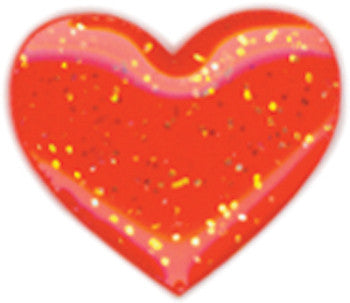 Red Heart Candy Stickers - 41 Ct