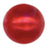 Crystal Stickers 3mm Round Red Pearls - 125 Ct