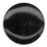 Black Metal 3mm Round Nail Heads Stickers - 125 Ct