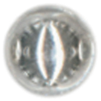 Silver Raised 3mm Round Metal Dots - 125 Ct