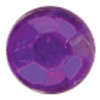 Purple Crystal 5mm Round Sticker Elements - 68 Ct