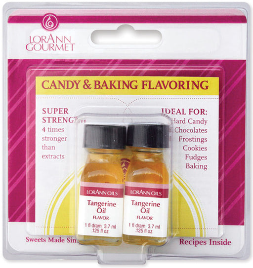 Candy/Baking Flavoring .125 Oz - 2/Pkg-Tangerine