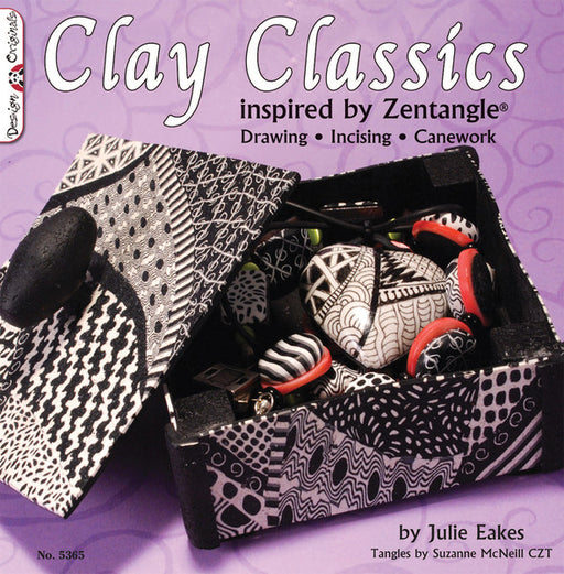 Book -Clay Classics Inspired By Zentangle