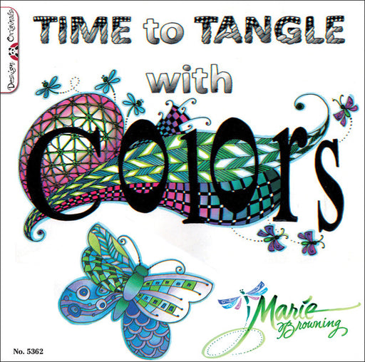 Book -Time To Tangle With Colors