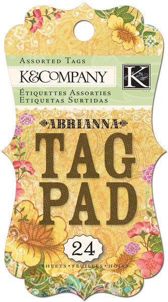 Abrianna Tag Pad-24 Sheets