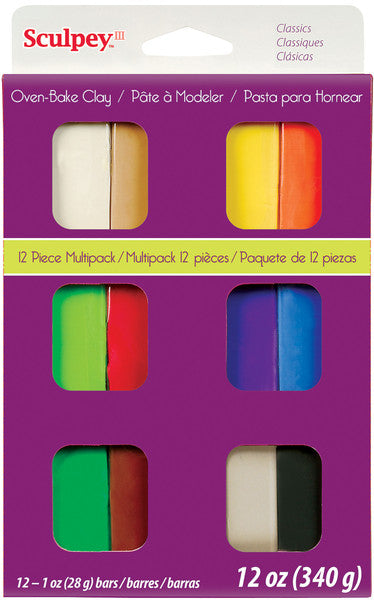 Sculpey III Multi Packs-Classics