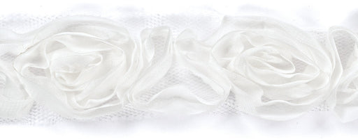 Ribbon 1.5"-Rose/White