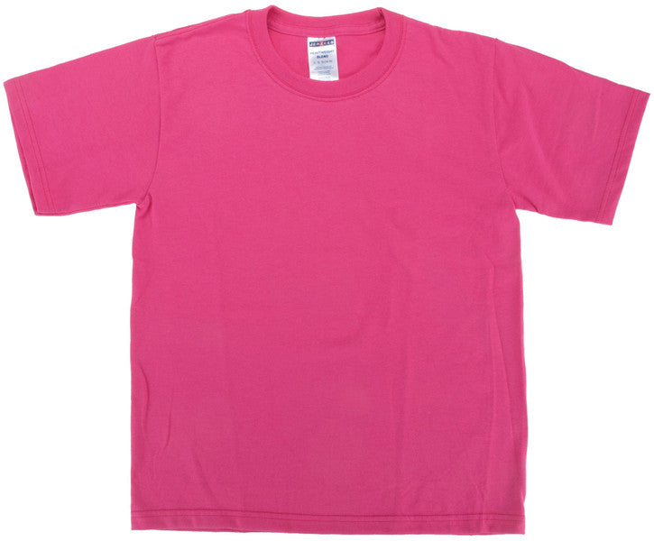 Youth Cyber Pink Tee Shirt-Medium