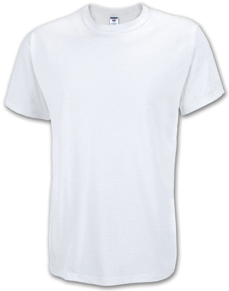 Adult White Tee Shirt-Large