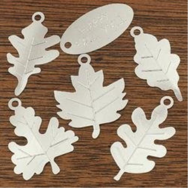 Fall Leaves Eyelet Charms