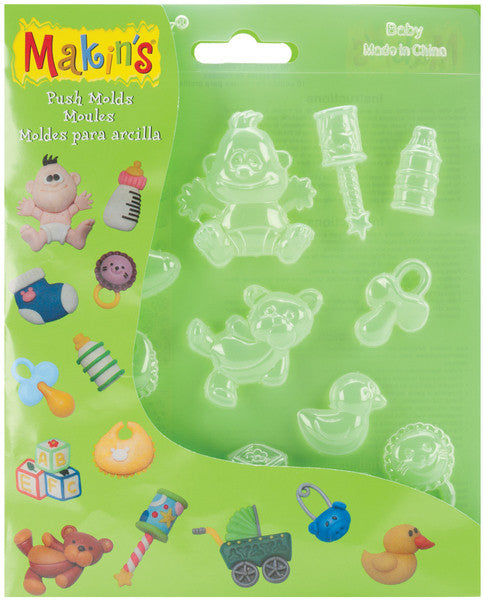 Makin's Clay Push Molds - Baby