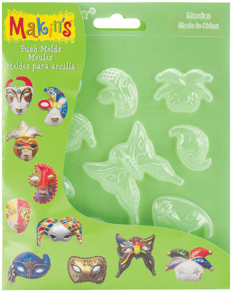 Makin's Clay Push Molds - Masks