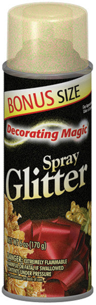 Decorating Magic Spray Glitter 6 Ounces-Multi