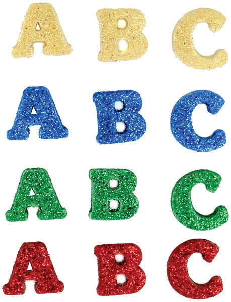 Embellishments-Alphabet Soup