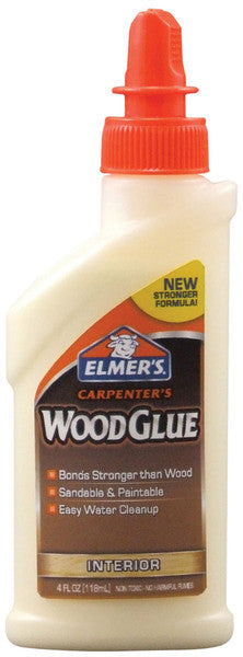 Elmers Carpenters Interior Wood Glue-4 Ounces