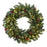 30in Lighted Pine Wreath w/Berries & Pine Cones